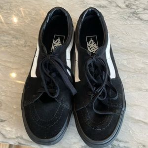 Vans Old Skool leather and canvas.